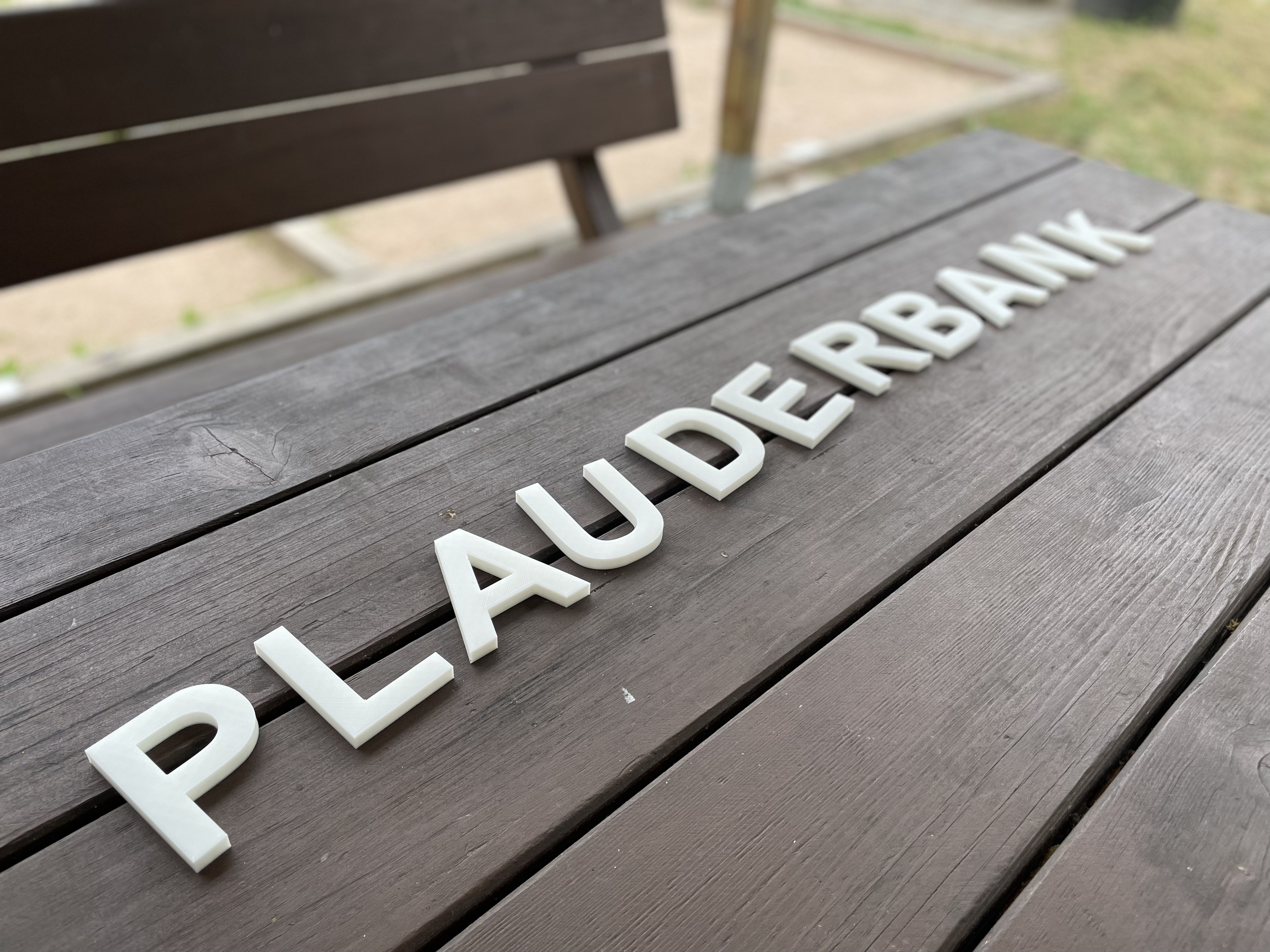Plauderbank Foto 2